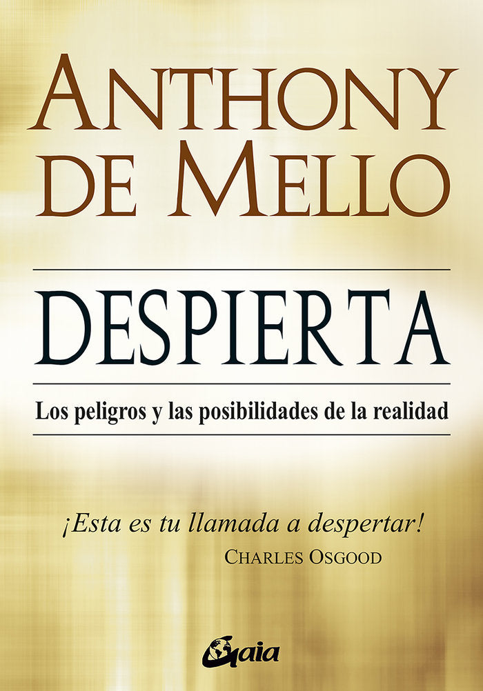 Despierta, de De Mello S.J., Anthony (India, 1931-1987) | portada del libro
