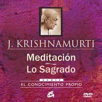 Meditación ~ Lo Sagrado, de Krishnamurti, Jiddu | portada del libro