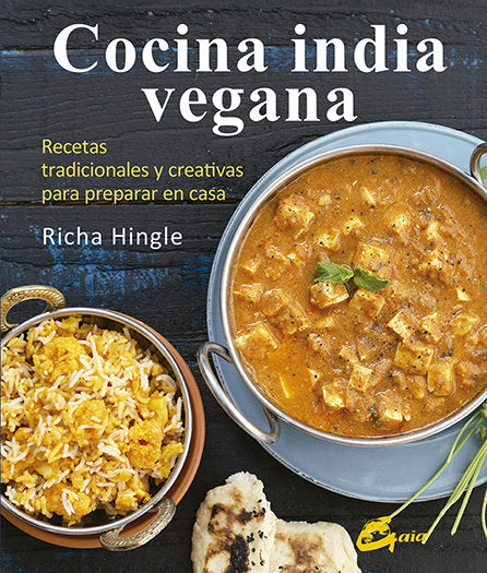 Cocina india vegana, de Hingle, Richa | portada del libro