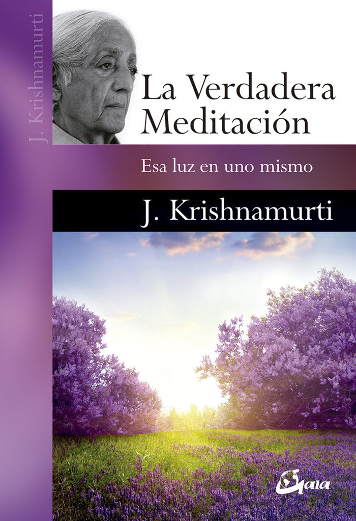 La verdadera meditación, de Krishnamurti, Jiddu | portada del libro