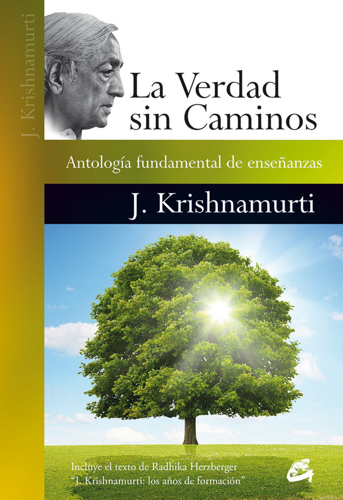 La verdad sin caminos, de Krishnamurti, Jiddu | portada del libro