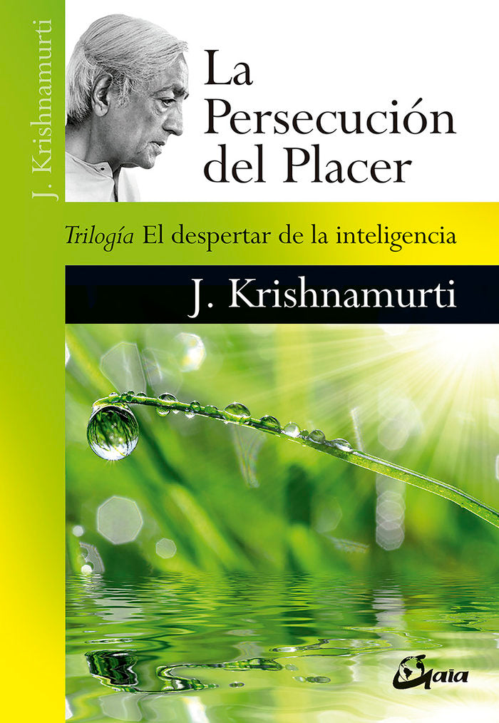 La persecución del placer, de Krishnamurti, Jiddu | portada del libro