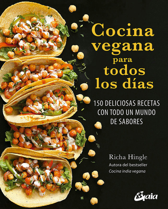 Cocina vegana para todos los días, de Hingle, Richa | portada del libro