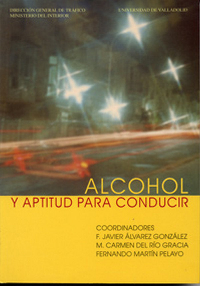 ALCOHOL Y APTITUD PARA CONDUCIR, EL, de ALVAREZ GONZALEZ | portada del libro