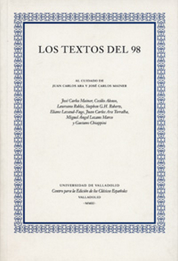 TEXTOS DEL 98, LOS, de ARA | portada del libro
