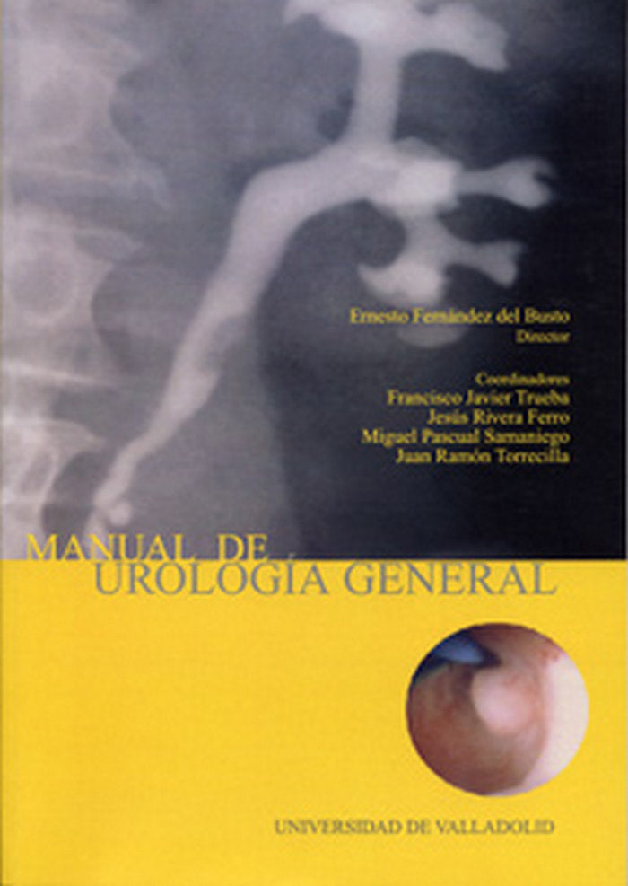 MANUAL DE UROLOGIA GENERAL (2ª EDICIÓN), de FERNANDEZ DEL BUSTO | portada del libro