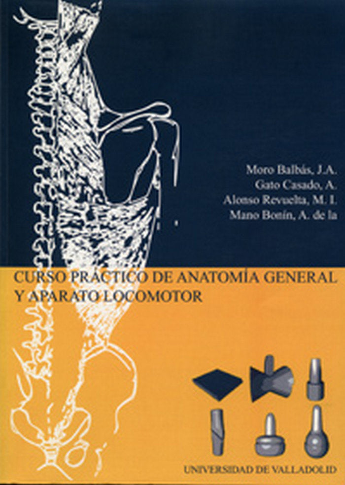 CURSO PRÁCTICO DE ANATOMÍA GENERAL Y APARATO LOCOMOTOR (REIMP.), de MORO BALBAS | portada del libro