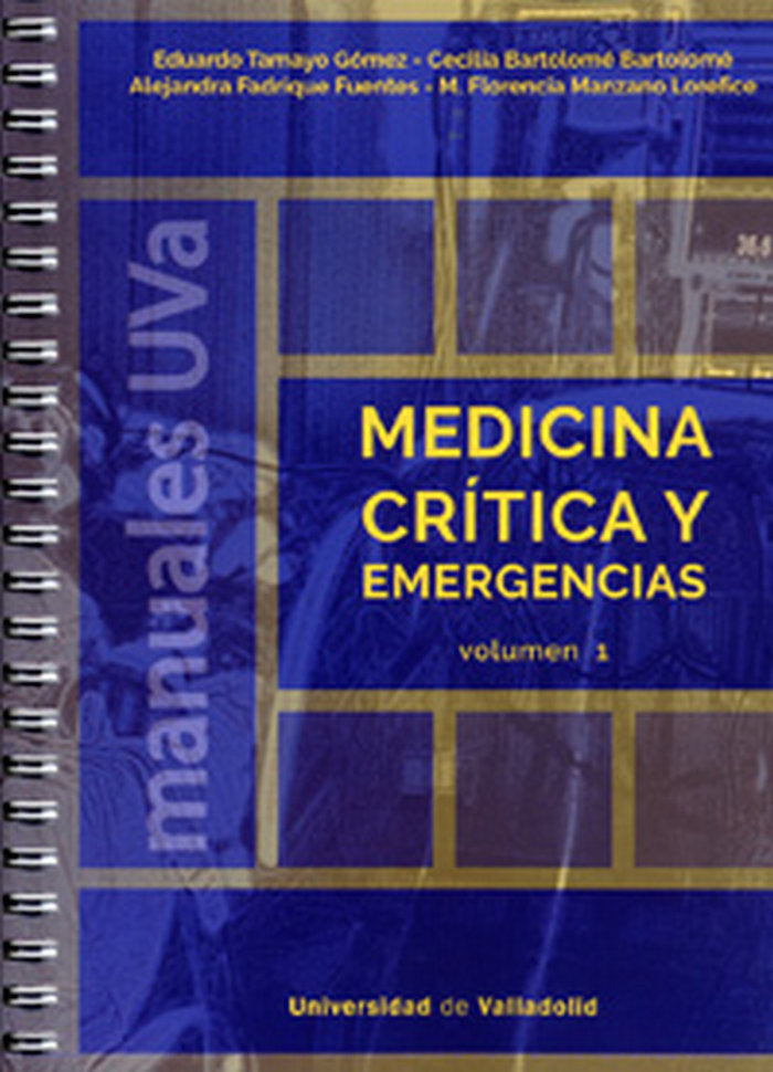 MEDICINA CRÍTICA Y EMERGENCIAS (2 VOLS.), de BARTOLOMÉ BARTOLOMÉ | portada del libro