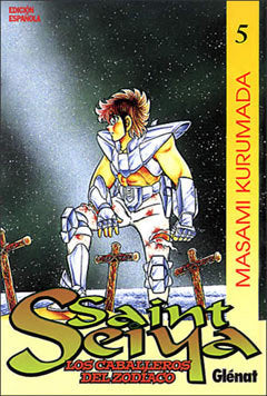 Saint Seiya 5, de Kurumada | portada del libro
