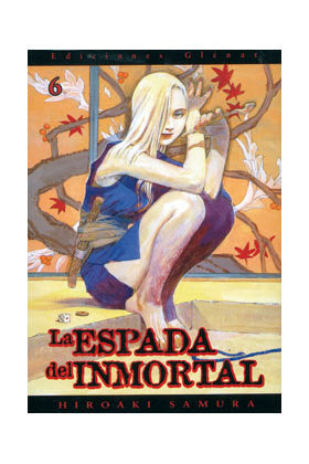 La espada del inmortal 6, de Samura, Hiroaki | portada del libro