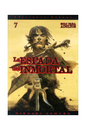La espada del inmortal 7, de Samura, Hiroaki | portada del libro