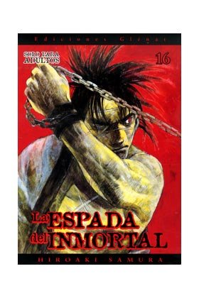 La espada del inmortal 16, de Samura | portada del libro