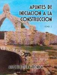 Apuntes de iniciación a la construcción II, de Ferri Cortes | portada del libro