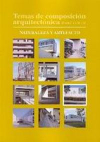 Temas de composición arquitectónica. 9.Naturaleza y artefacto, de Calduch Cervera | portada del libro