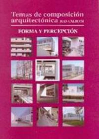 Temas de composición arquitectónica. 5.Forma y percepción, de Calduch Cervera | portada del libro