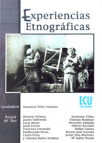 Experiencias etnográficas, de Tellez Infantes | portada del libro