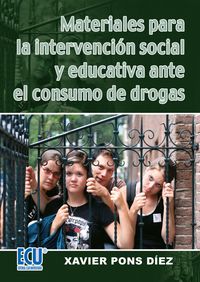 Materiales para la intervención social y educativa ante el consumo de drogas, de Pons Díez, Javier | portada del libro