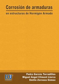 Corrosión de armaduras en estructuras de hormigón armado, de Climent Llorca, Miguel Ángel | portada del libro