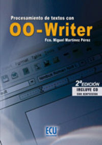 Procesamiento de textos con OO-Writer, de Martínez Pérez, Francisco Miguel | portada del libro