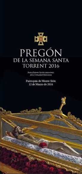 Pregón de la Semana Santa 2016, de González Serna | portada del libro