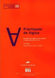 Pràctiques de lògica, de Pagès, Joan | portada del libro