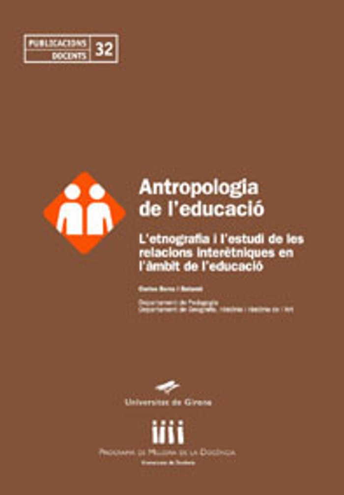 Antropologia de l'educació, de Serra Salamé, Carles | portada del libro