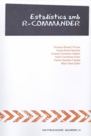 Estadística amb R-COMMANDER, de Renart Vicens, Gemma | portada del libro