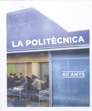 La Politècnica. 40 anys., de Diversos autors | portada del libro