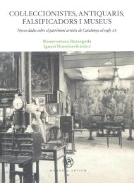 Col·leccionistes, antiquaris, falsificadors i museus, de Bassegoda i Hugas, Bonaventura | portada del libro