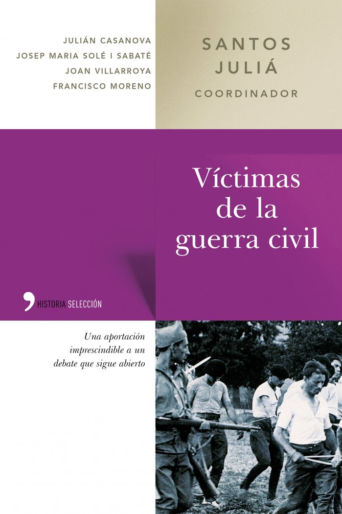 Víctimas de la guerra civil, de Juliá | portada del libro