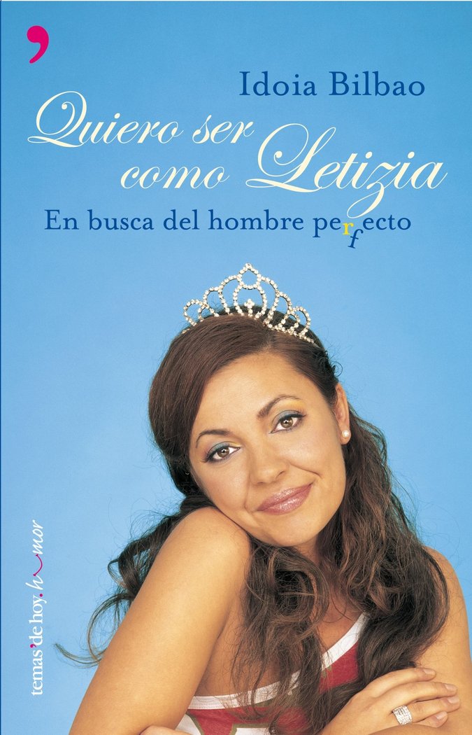 Quiero ser como Letizia, de Bilbao | portada del libro