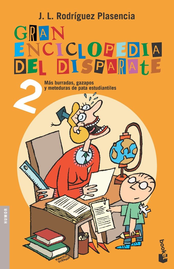 Gran enciclopedia del disparate 2, de J. L. RODRIGUEZ PLASENCIA | portada del libro