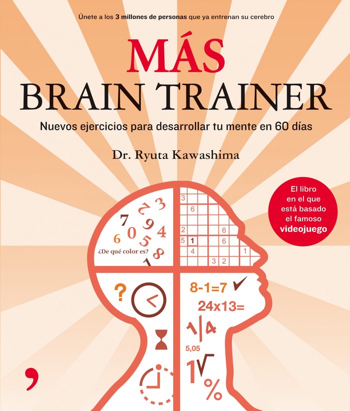 Más Brain Trainer, de Kawashima | portada del libro