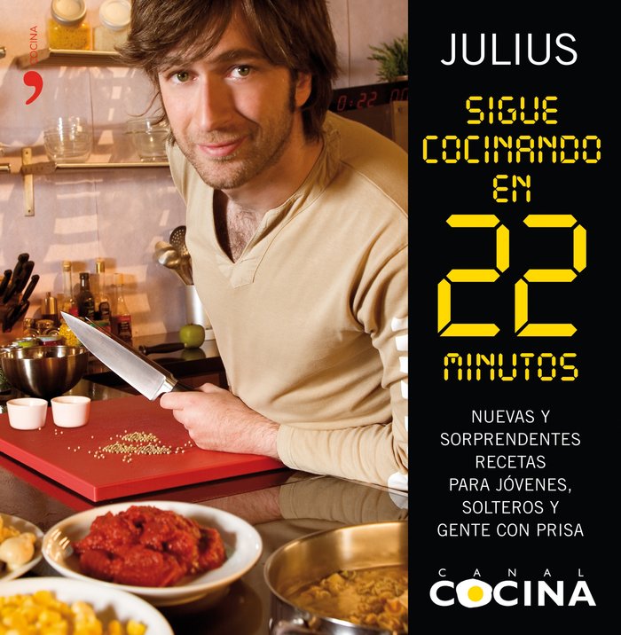Sigue cocinando en 22 minutos, de Julius | portada del libro