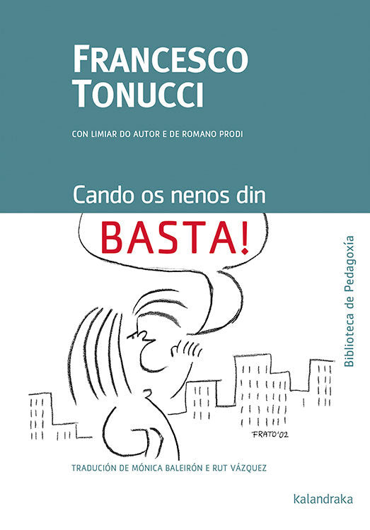 Cando os nenos din "basta!", de Tonucci, Francesco | portada del libro