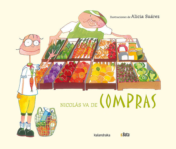 Nicolás va de compras, de Asociación Bata | portada del libro