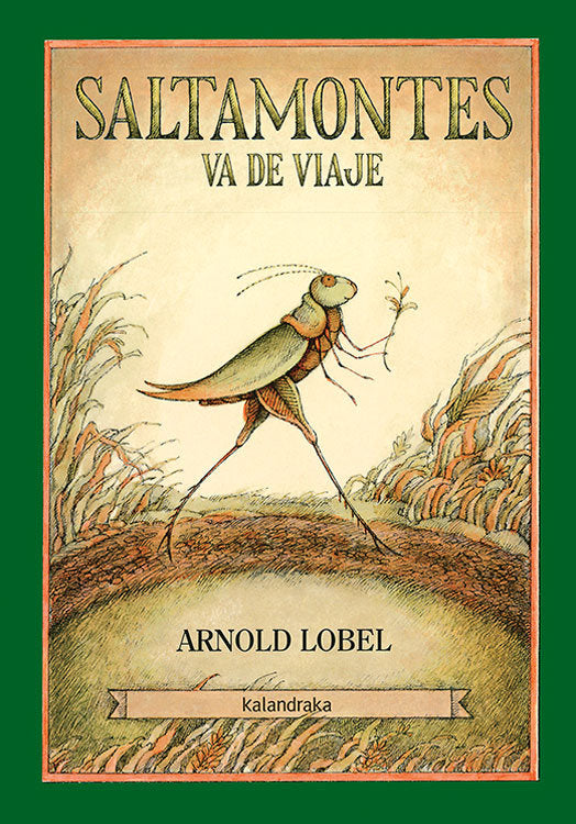 Saltamontes va de viaje, de Lobel, Arnold | portada del libro