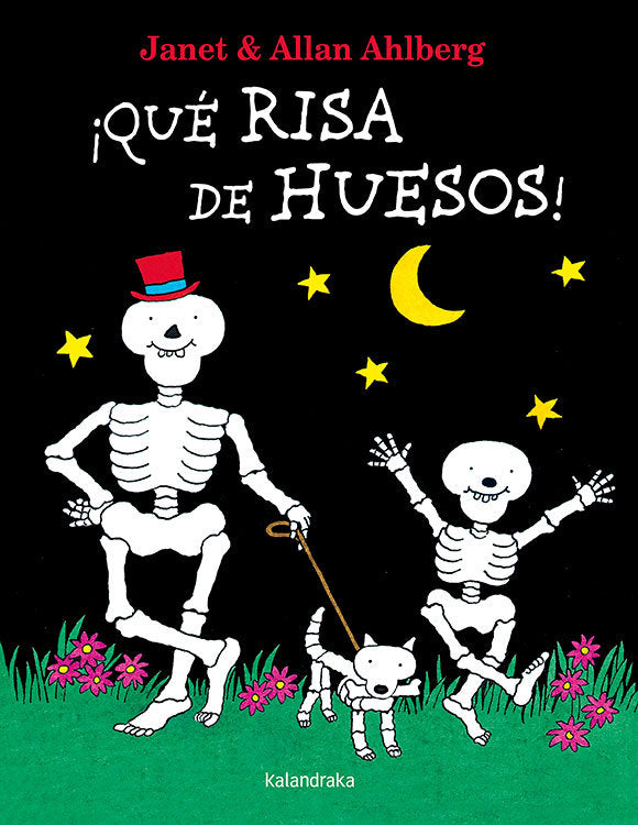 ¡Qué risa de huesos!, de Ahlberg, Allan | portada del libro