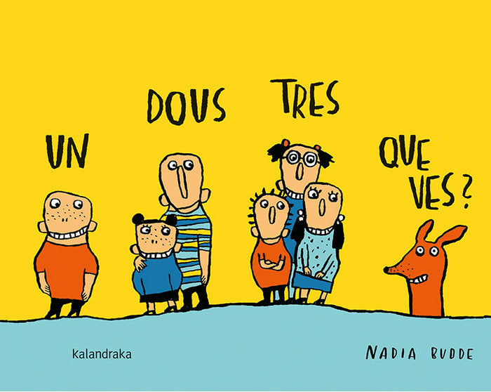 Un, dous, tres, que ves?, de Budde, Nadia | portada del libro