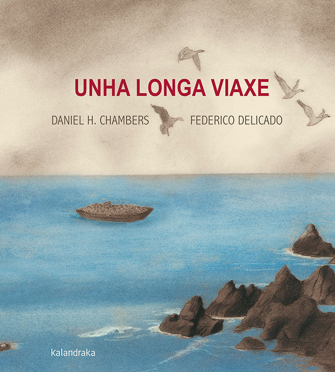 Unha longa viaxe, de Hernández Chambers, Daniel | portada del libro