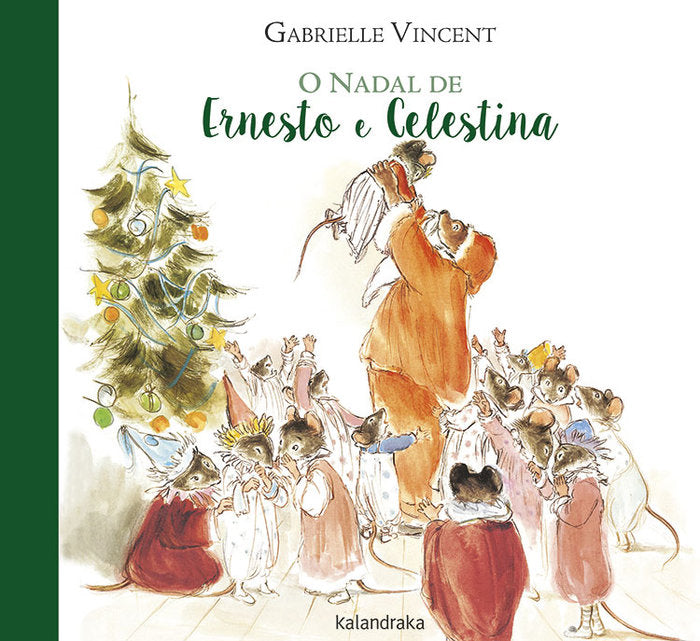 O Nadal de Ernesto e Celestina, de Vincent, Gabrielle | portada del libro