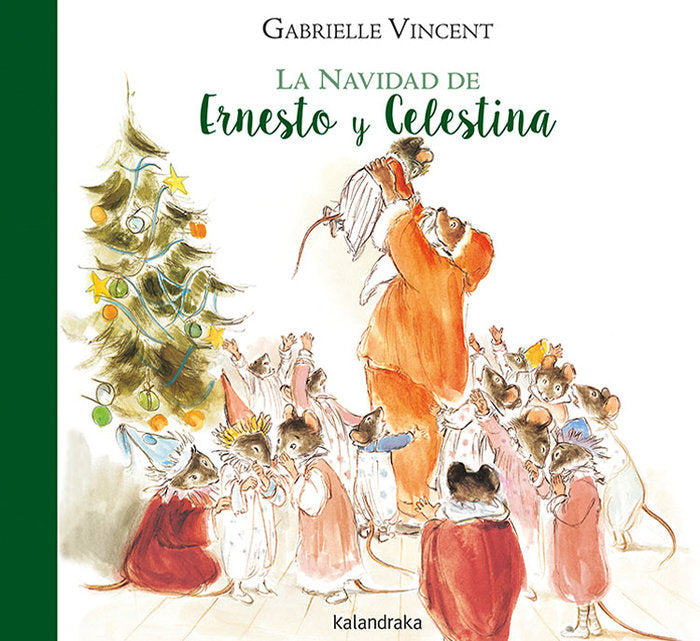 La navidad de Ernesto y Celestina, de Vincent, Gabrielle | portada del libro