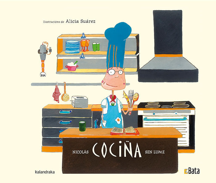 Nicolás cociña sen lume, de B.A.T.A. | portada del libro