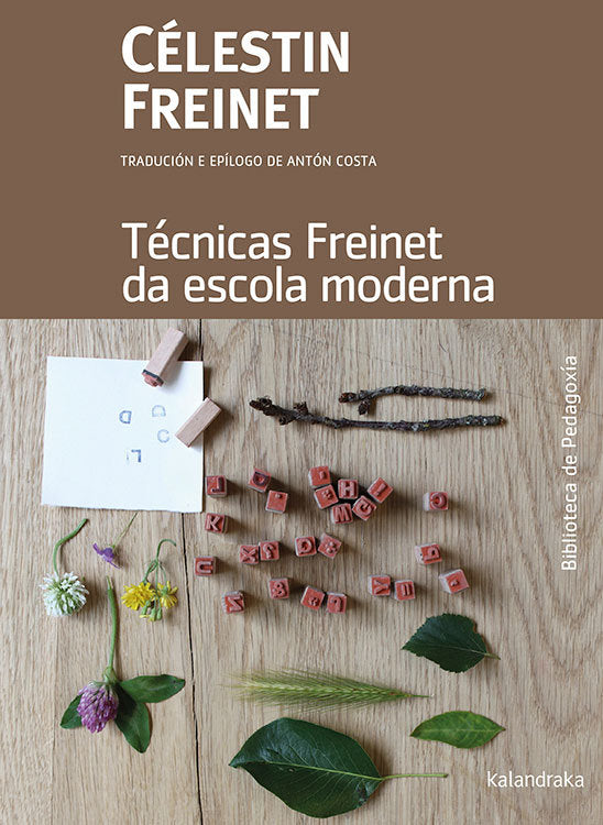 As técnicas Freinet da escola moderna, de Freinet, Célestin | portada del libro