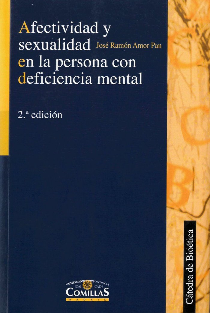 Afectividad y sexualidad en la persona con deficiencia mental, de Amor Pan | portada del libro