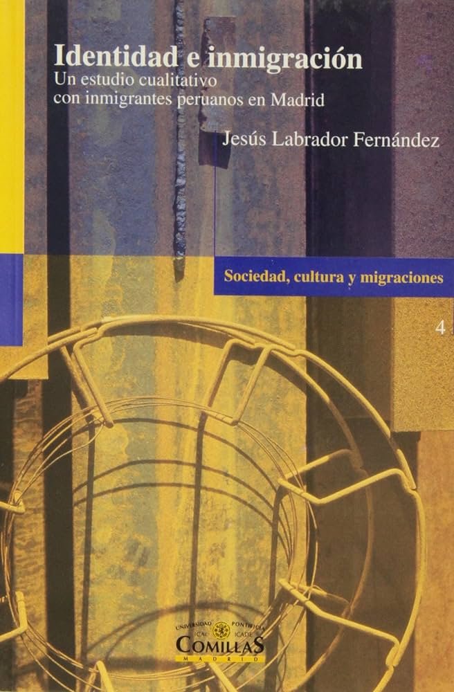 Identidad e inmigración, de Labrador Fernández | portada del libro