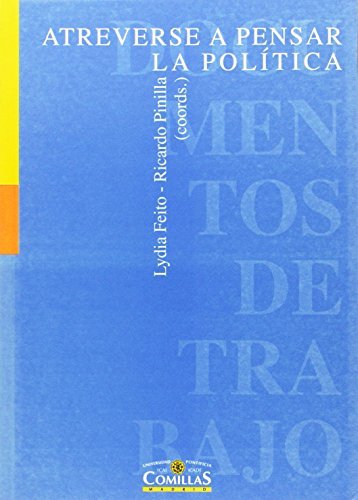 Atreverse a pensar la política, de Varios autores | portada del libro