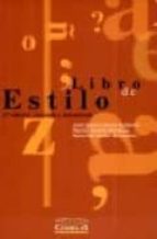 Libro de Estilo, de JOSE IGNACIO GARCIA GUTIERREZ | portada del libro
