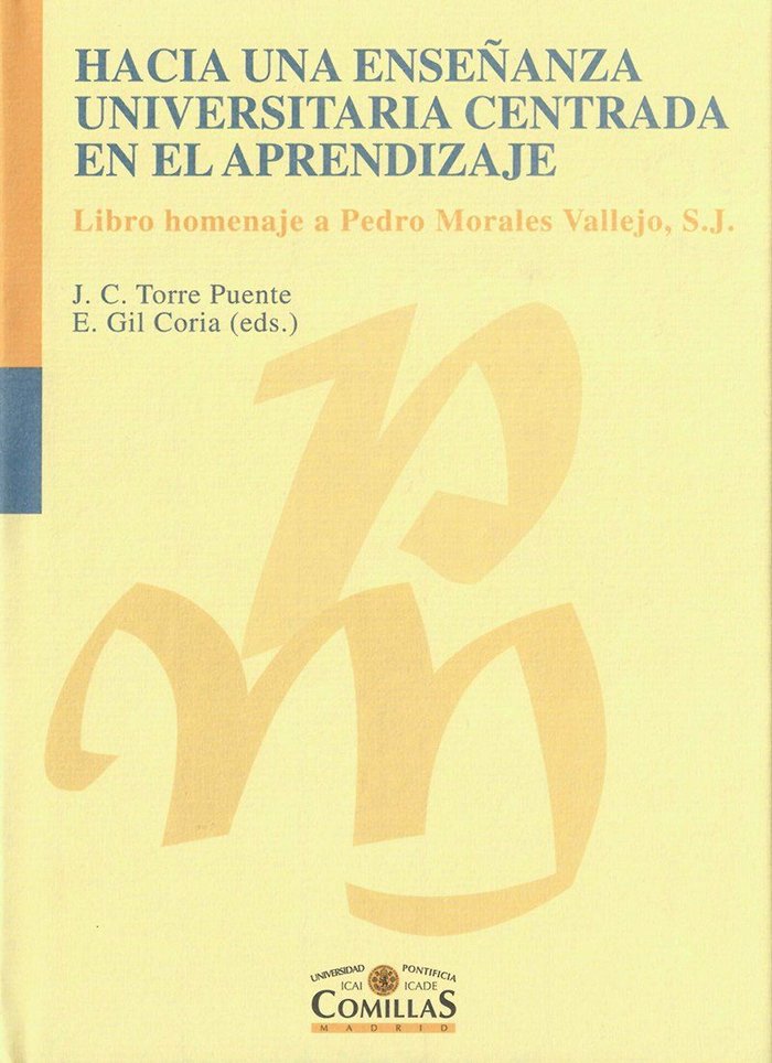 Hacia una enseñanza universitaria centrada en el aprendizaje, de Varios autores | portada del libro