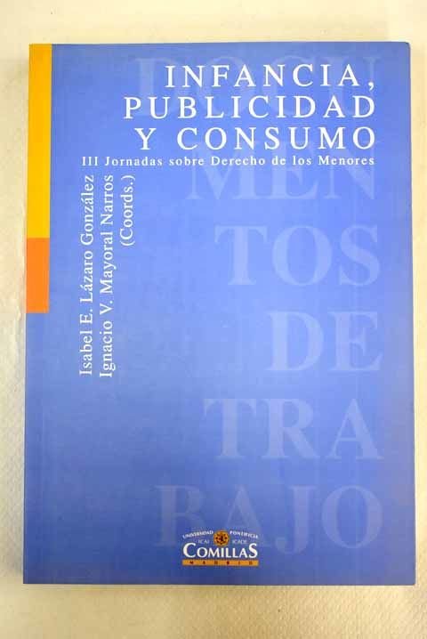 Infancia, publicidad y consumo, de Varios autores | portada del libro